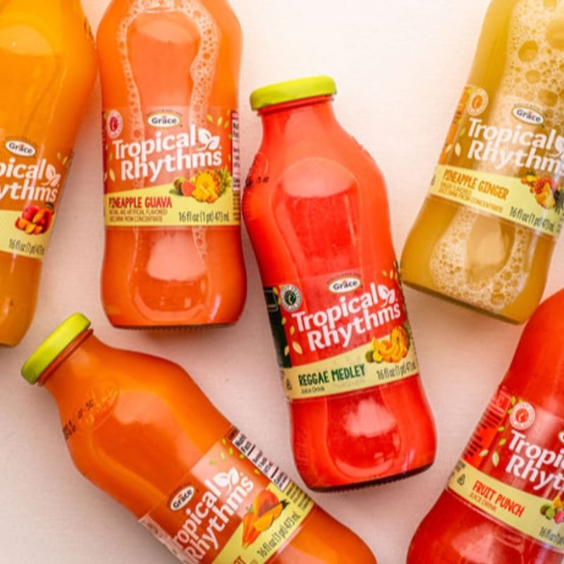 Grace Bottled Juice.